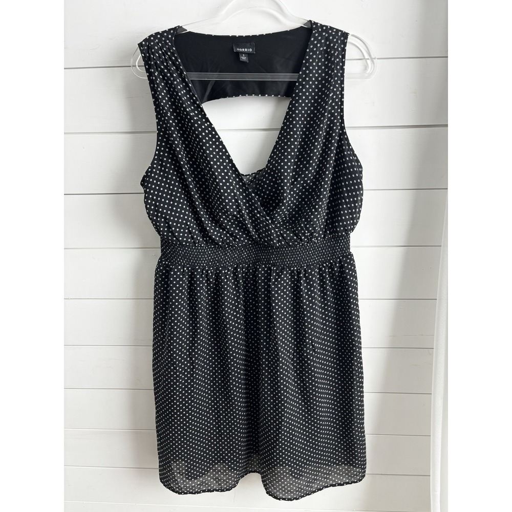 Torrid Polka Dot Dress Size 1 Women's‎ 0208
